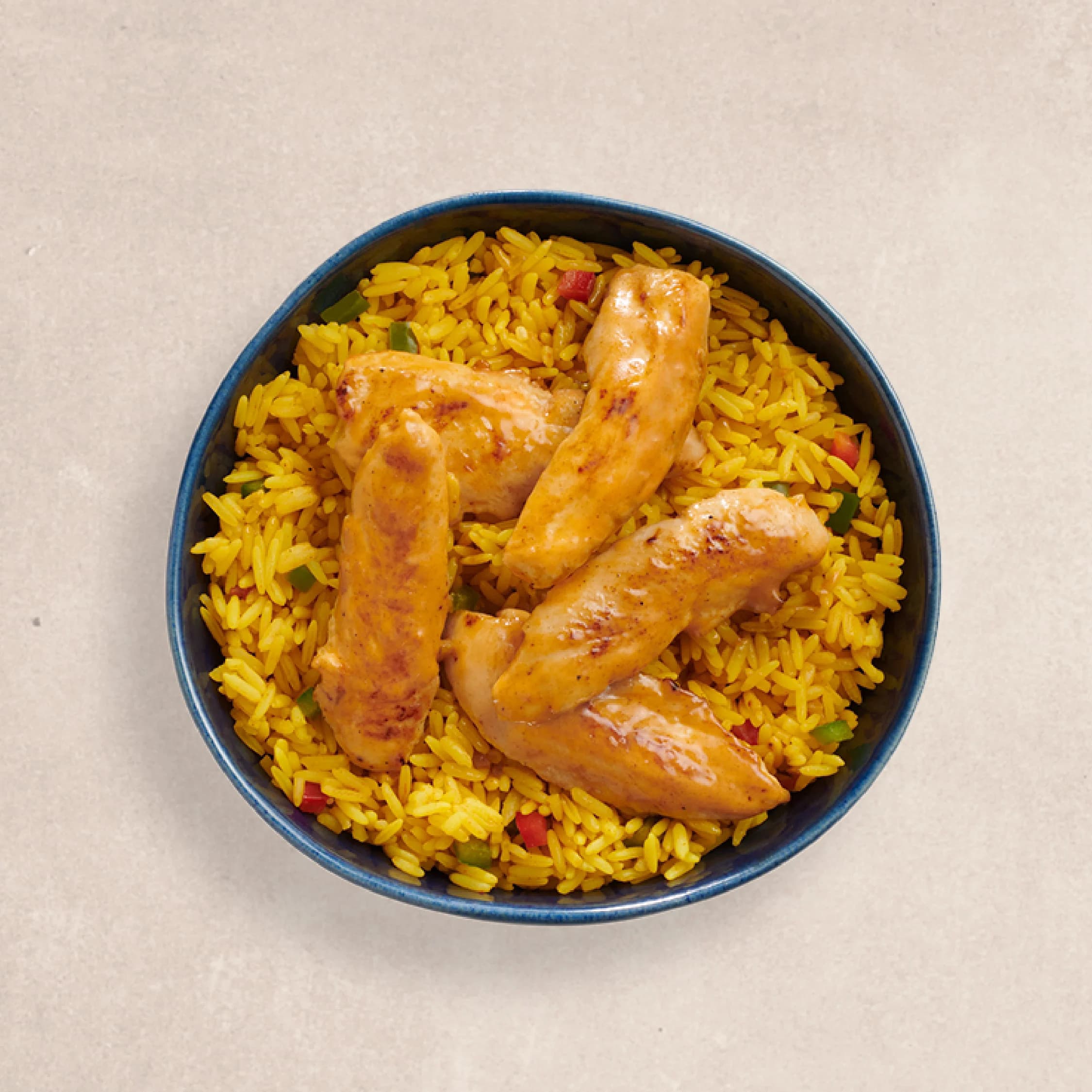 Picture of Chicken Strips & Spicy Rice