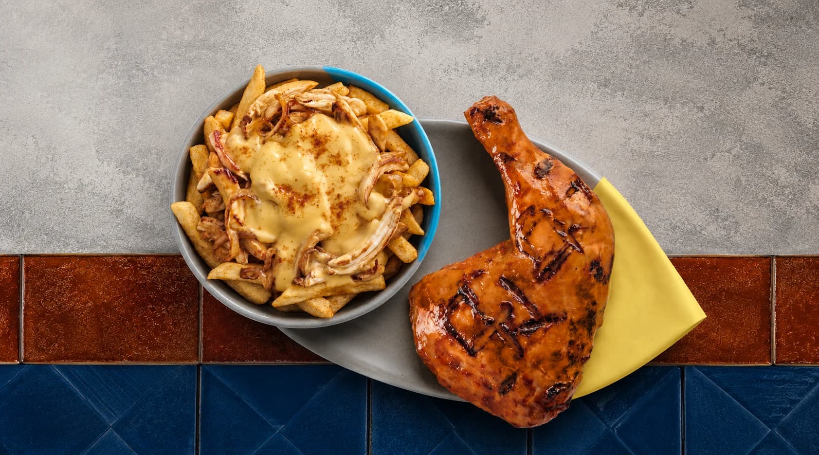 Picture of 1/4 Chicken & Festa Fries Grande Meal